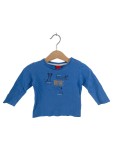 Vorschaubild 1 von Langarmshirt Blau Gr. 74 Hundemotiv Casual