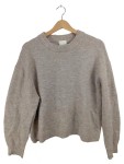 Vorschaubild 1 von Pullover Gr. 38 Grau Melange Basic Sweatshirt