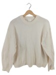 Vorschaubild 1 von Pullover Damen Gr. 38 Beige Rundhals Strickpullover