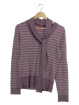 Vorschaubild 1 von Pullover gestreift Lila Gr. 38