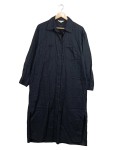 Vorschaubild 1 von Blusenkleid Gr. 36 Hemdkleid Leinen Baumwolle Schwarz
