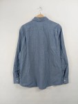 Vorschaubild 2 von Freizeithemd Herren Gr. 50 Blau Baumwolle