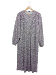 Vorschaubild 1 von Freizeitkleid Polka Dot Rüschen Gr. 36 Lila Weiß