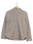 Vorschaubild 1 von Fleecepullover Teddy-Fleece Gr. 36 Beige Reißverschluss