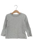 Vorschaubild 1 von Langarmshirt Gr. 104 grau Rüschenkragen