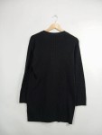 Vorschaubild 2 von Strickjacke Gr. 44 schwarz Knopfleiste Taschen