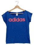 Vorschaubild 1 von T-Shirt Damen Gr. 34 Blau Schriftzug