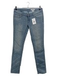 Vorschaubild 1 von Skinny Fit Jeans Leoparden Muster Blau Gr. 31