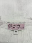 Vorschaubild 3 von Bluse Gr. 44 weiß Lochstickerei Rüschenkragen