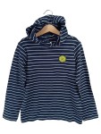 Vorschaubild 1 von Kapuzenpullover Gr. 128 blau-weiß gestreift