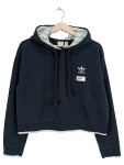 Vorschaubild 1 von Kapuzenpullover Damen Gr. 38 schwarz weiße Streifen