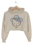 Vorschaubild 1 von Kapuzenpullover Hello Kitty Crop Top Gr. 146-152