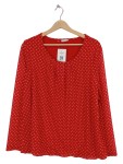 Vorschaubild 1 von Bluse Gr. 48 Rot Punkte Casual