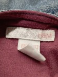Vorschaubild 3 von Jeanskleid Kinder Blau Gr. 80 Baumwolle Blumenmuster Casual Alltag Knopf