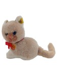 Vorschaubild 1 von Kuscheltier Katze Snuffy Beige mit Knopf im Ohr