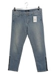 Vorschaubild 1 von Jeans Straight Leg Gr. 44 Reißverschluss Blau