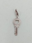 Vorschaubild 2 von Charm Anhänger Schlüssel Herz Silber