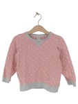 Vorschaubild 1 von Sweatshirt Gr. 92 Pink Herzmuster Baumwolle