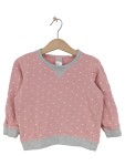 Vorschaubild 1 von Sweatshirt Gr. 92 Pink Herzmuster Baumwolle
