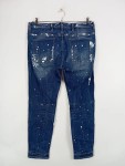 Vorschaubild 2 von Destroyed Jeans Gr.30 Blau Farbspritzer Denim