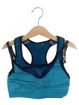 Vorschaubild 1 von Sport BH Damen Gr. 34 Türkis Schwarz Racerback Ergonomic