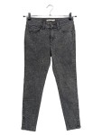Vorschaubild 1 von Jeans Slim Fit Damen W27 Grau Used Look
