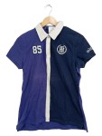 Vorschaubild 1 von Poloshirt Gr. 40 Colorblock Blau Logo