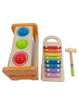 Vorschaubild 1 von Xylophon Klopfspiel Kinderinstrument bunt Holz