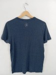 Vorschaubild 2 von Langarmshirt Herren Blau Gr. 36/S Baumwolle Polyester Uni