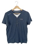 Vorschaubild 1 von Langarmshirt Herren Blau Gr. 36/S Baumwolle Polyester Uni