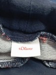 Vorschaubild 3 von Baby Mädchen Jeans Regular Fit Herz Muster Gr. 74 Blau