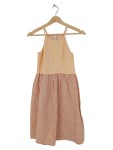 Vorschaubild 1 von Sommerkleid Mädchen Gr. 158 Beige Blumenmuster Trägerkleid
