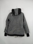 Vorschaubild 2 von Skijacke Damen Gr. 38 Grau Schwarz Kapuze Winterjacke