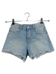Vorschaubild 1 von Jeans Shorts Kinder 146, 148 Blau Denim Destroyed Used Look