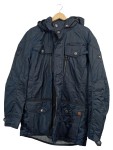 Vorschaubild 1 von Winterjacke Kinder Gr. 104 Blau Polyester Uni Casual Langarm Alltag
