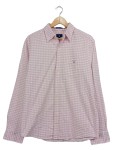 Vorschaubild 1 von Freizeithemd Oxford Gingham Karo Rosa Weiß Gr. 50