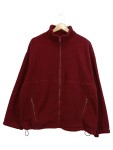 Vorschaubild 1 von Fleecejacke Gr. 50 Bordeaux Rot Reißverschluss