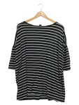 Vorschaubild 1 von Langarmshirt gestreift schwarz weiß Gr. 38