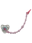 Vorschaubild 1 von Schnullerkette rosa Elefant Teddy 24cm