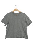 Vorschaubild 1 von T-Shirt Gr. 38 Grau Melange Basic Rundhals Kurzarm