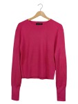 Vorschaubild 1 von Pullover Damen Gr. 42 Pink Rundhals Langarm Basic