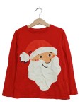 Vorschaubild 1 von Langarmshirt Weihnachtsmann Gr. 122 Rot