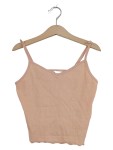 Vorschaubild 1 von Trägertop Rippstrick Rüschensaum Gr. 134 Beige