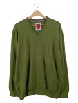 Vorschaubild 1 von Herren Pullover V-Ausschnitt Olivgrün Gr. 54