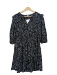 Vorschaubild 1 von Sommerkleid Gr. 38 Tupfenmuster Schwarz