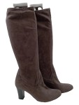 Vorschaubild 1 von Langschaftstiefel Blockabsatz Braun Größe 40