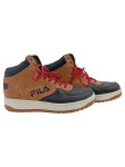 Vorschaubild 1 von High-Top Sneaker Herren Gr. 42 Braun Lederimitat Schnürung Sportlich Uni