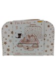 Vorschaubild 1 von Puppengeschirr Tee 15tlg Sterne Weiß Tin Tea Set Katze