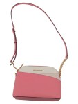 Vorschaubild 1 von Jet Set Umhängetasche Pink Weiß Leder