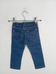 Vorschaubild 2 von Jeans Straight Leg Kinder Größe 116 Dunkelblau